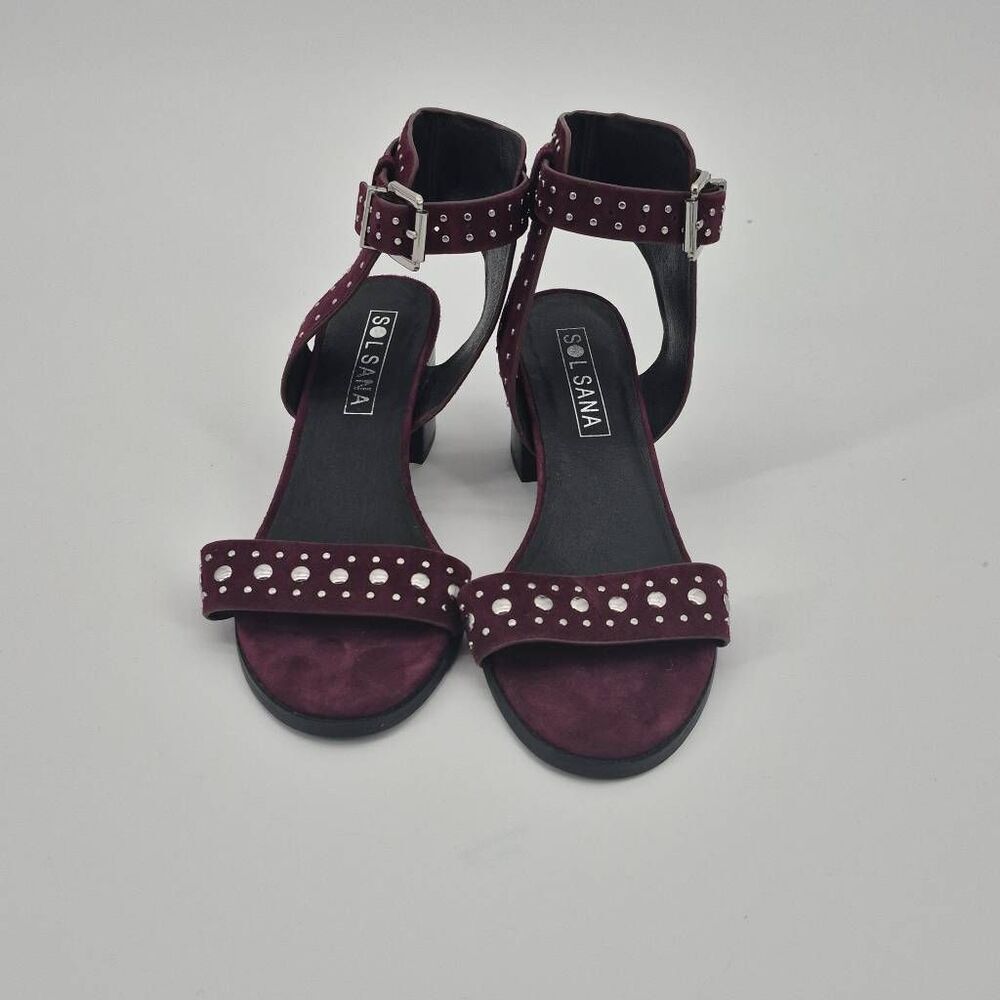 Anthropologie Sol Sana Porter Heeled Sandals Size 8.5 - Picture 2 of 8